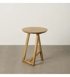 Zona-Design Stolik kawowy boczny DREKEO 55 cm drewno mango