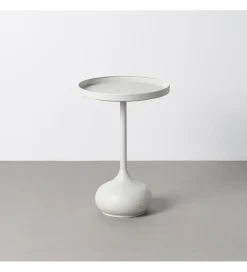 Zona-Design Stolik kawowy boczny GARAS 57 cm biały