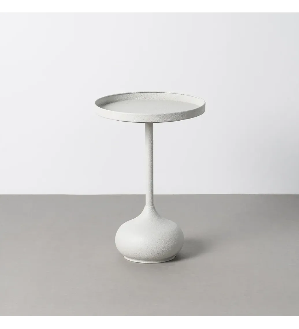 Zona-Design Stolik kawowy boczny GARAS 57 cm biały