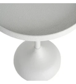 Zona-Design Stolik kawowy boczny GARAS 57 cm biały