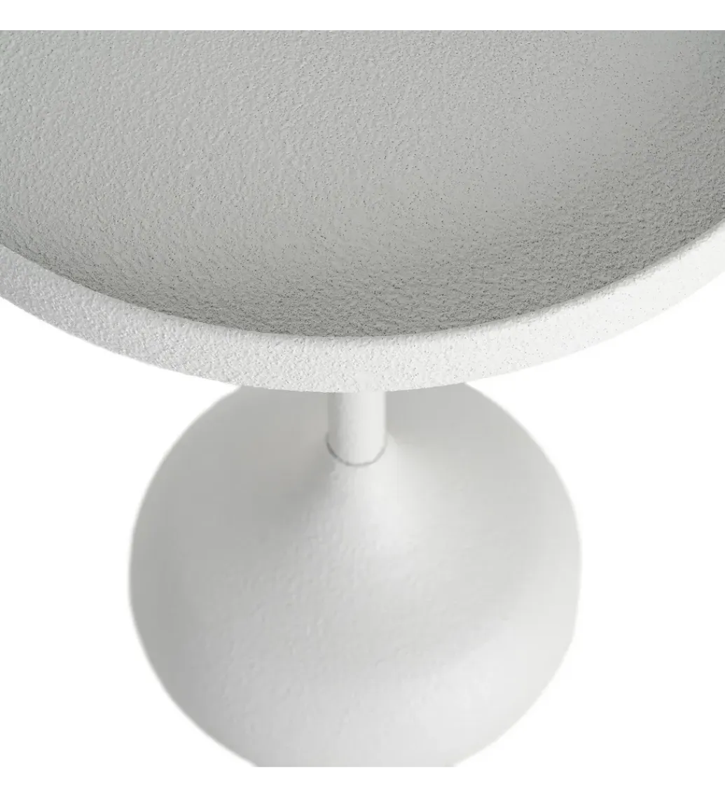 Zona-Design Stolik kawowy boczny GARAS 57 cm biały