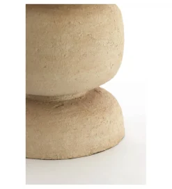 L&L Stolik kawowy boczny JALON 51 cm beżowy