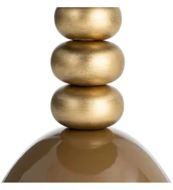 Zona-Design Stolik kawowy boczny JORGEWA 54 cm brązowy złoty