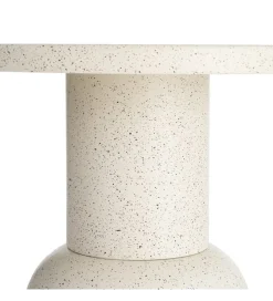Zona-Design Stolik kawowy boczny KIRENKO 51 cm efekt terrazzo