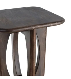 Zona-Design Stolik kawowy boczny KIRITON 45 cm drewno mango