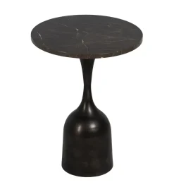 Zona-Design Stolik kawowy boczny KOREMA 53 cm czarny