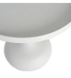 Zona-Design Stolik kawowy boczny KUMASENO 48 cm biały