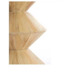 L&L Stolik kawowy boczny LARUS 60 cm drewno mango naturalny