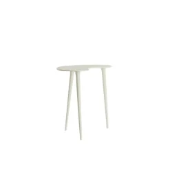 L&L Stolik kawowy boczny LIONS 53 cm kremowy