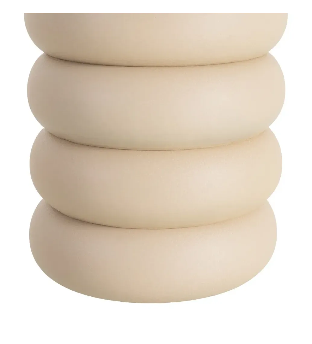 Zona-Design Stolik kawowy boczny MESTAKO 51 cm beżowy