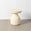 Zona-Design Stolik kawowy boczny MINTEU 51 cm biały