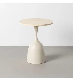 Zona-Design Stolik kawowy boczny MOGAJO 50 cm biały