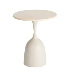 Zona-Design Stolik kawowy boczny MOGAJO 50 cm biały