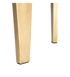 Zona-Design Stolik kawowy boczny NARESTE 50 cm złoty szklany