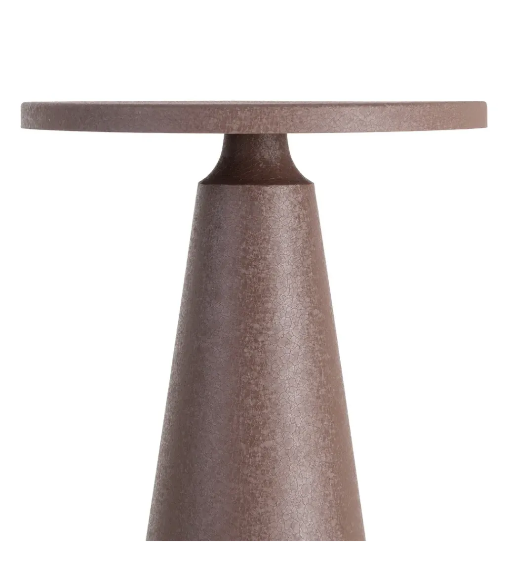 Zona-Design Stolik kawowy boczny OFERAN 61 cm brązowy