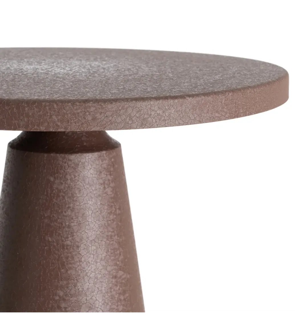Zona-Design Stolik kawowy boczny OFERAN 61 cm brązowy