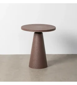 Zona-Design Stolik kawowy boczny OFERAN 61 cm brązowy