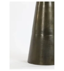 L&L Stolik kawowy boczny PHILOS 61 cm antyczny brąz