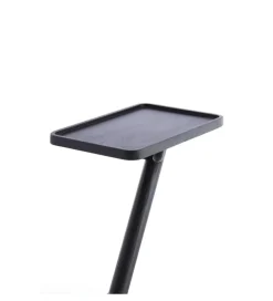 L&L Stolik kawowy boczny QIANO 63 cm drewno mango czarny mat