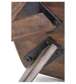 L&L Stolik kawowy boczny QUENZA 44 cm drewno akcja