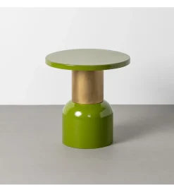 Zona-Design Stolik kawowy boczny SLAVICM 51 cm zielony