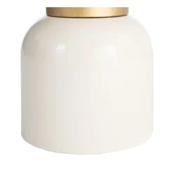 Zona-Design Stolik kawowy boczny SLAVICM 40 cm biały
