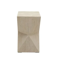 KARE Stolik kawowy boczny TRAVERTINO 54 cm