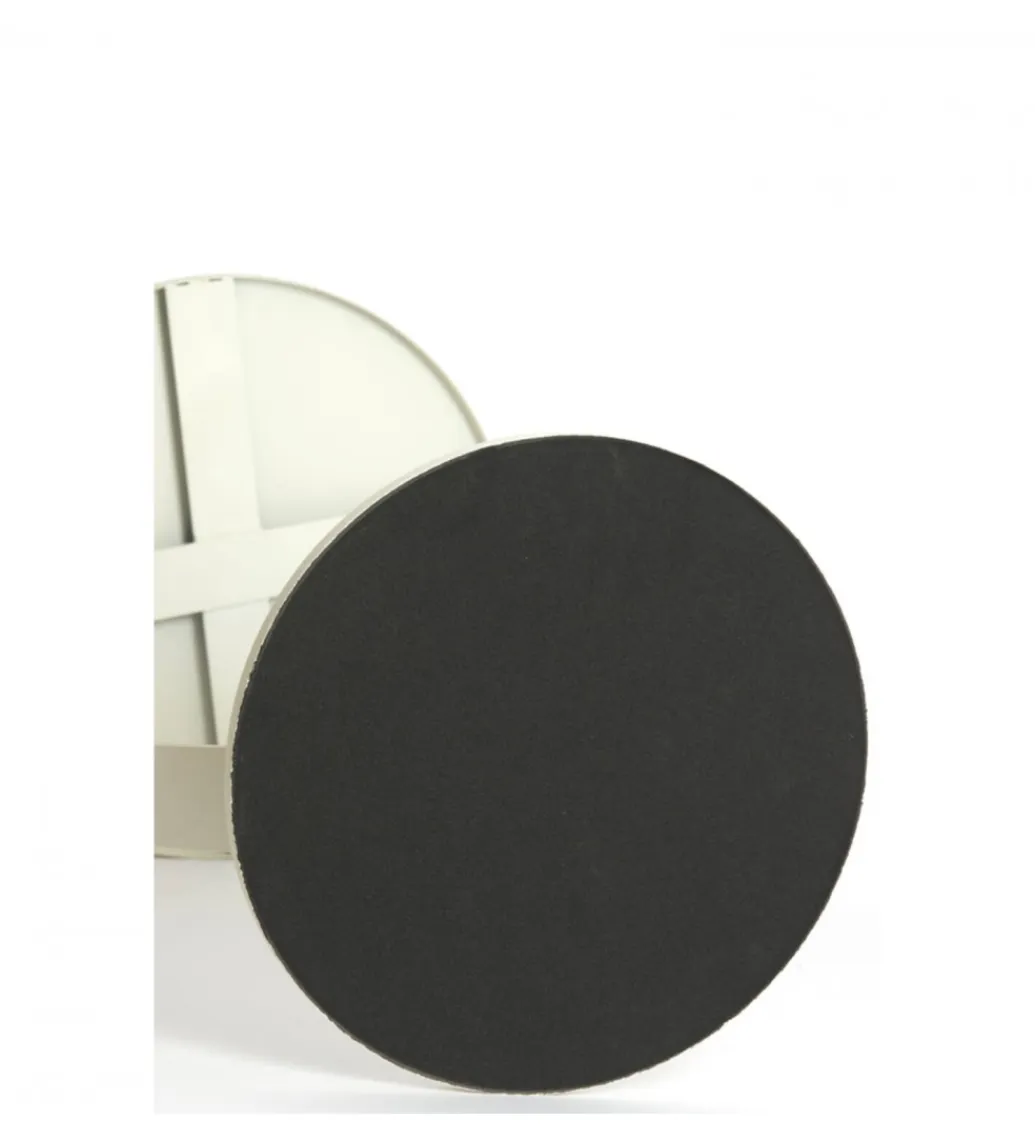 L&L Stolik kawowy boczny TRIANA 65 cm kremowy mat