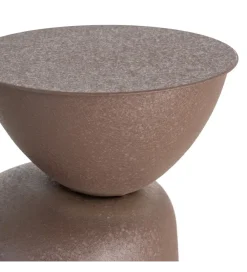 Zona-Design Stolik kawowy boczny VATENI 36 cm brązowy