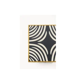 KARE Stolik kawowy boczny ZEBRA 25 x 25 cm