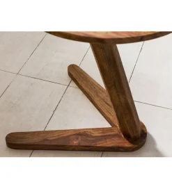 WOHNLING, GERMANY Stolik kawowy BOHA 45 cm drewno sheesham