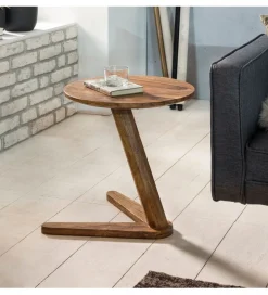 WOHNLING, GERMANY Stolik kawowy BOHA 45 cm drewno sheesham
