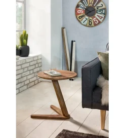 WOHNLING, GERMANY Stolik kawowy BOHA 45 cm drewno sheesham