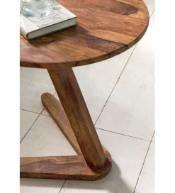 WOHNLING, GERMANY Stolik kawowy BOHA 45 cm drewno sheesham