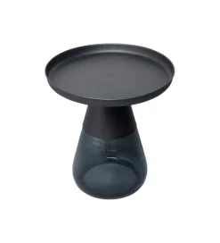 KARE Stolik kawowy BOTTIGLIA 50 cm czarny