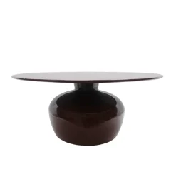 LF-Design Stolik kawowy BRIX MILA 90 cm brązowy