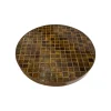 LF-Design Stolik kawowy BRIX TYLO 80 cm brązowy ceramika