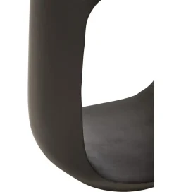 J-Line Stolik kawowy CAVE 35 cm drewno mango czarny