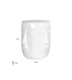 Zona-Design Stolik kawowy CHRISTY biały