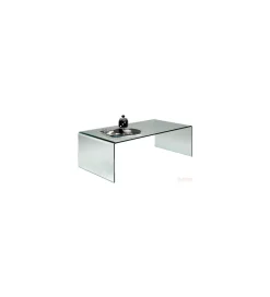 KARE Stolik kawowy Clear Club Basic 120 cm x 40 cm