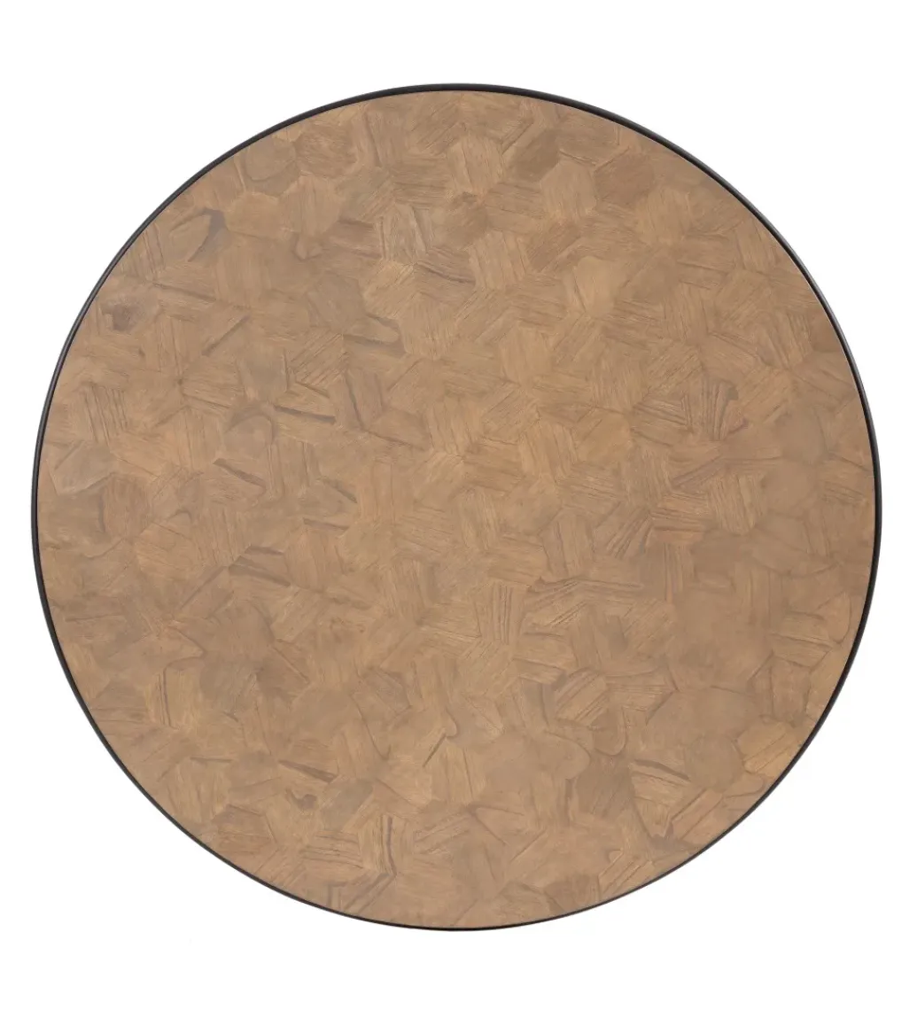 Zona-Design Stolik kawowy 120 cm brązowy