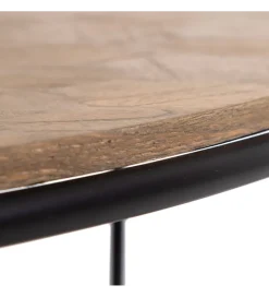 Zona-Design Stolik kawowy 120 cm brązowy