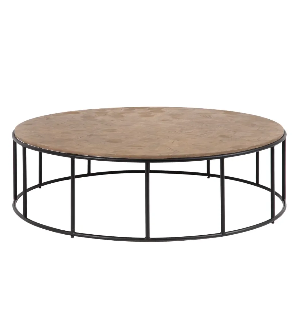 Zona-Design Stolik kawowy 120 cm brązowy