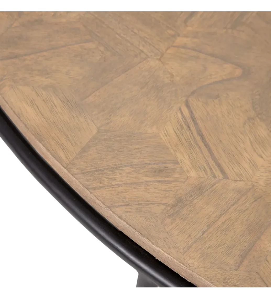 Zona-Design Stolik kawowy 120 cm brązowy