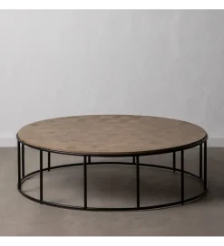 Zona-Design Stolik kawowy 120 cm brązowy