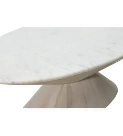 RW Stolik kawowy CONICA 122 cm drewno mango