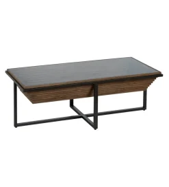 Zona-Design Stolik kawowy DALETO 120 cm drewno jodły