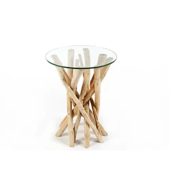 Invicta Interior Stolik kawowy Driftwood 35 cm naturalny