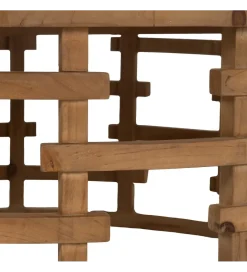 Zona-Design Stolik kawowy EMANEL 80 cm drewno jodła