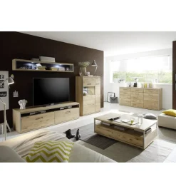 MCA Stolik kawowy ESPERO 115 cm W Kolorze dąb Bianco